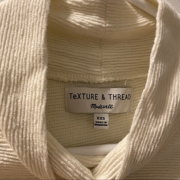Madewell Textured Mock Turtleneck - Picture 4 of 9